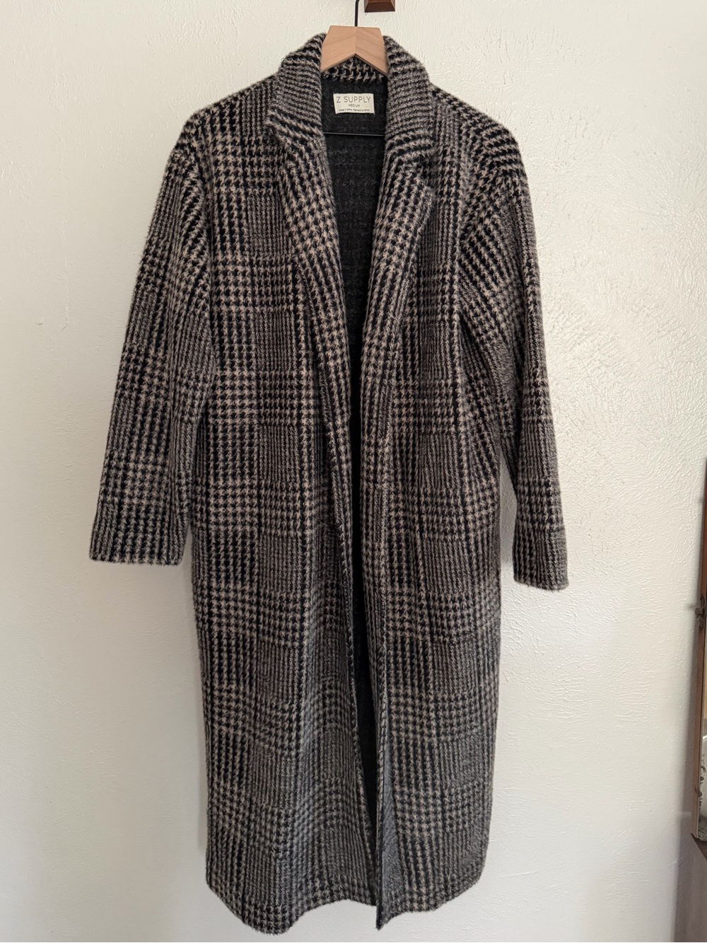 Z Supply Mason Houndstooth Coat